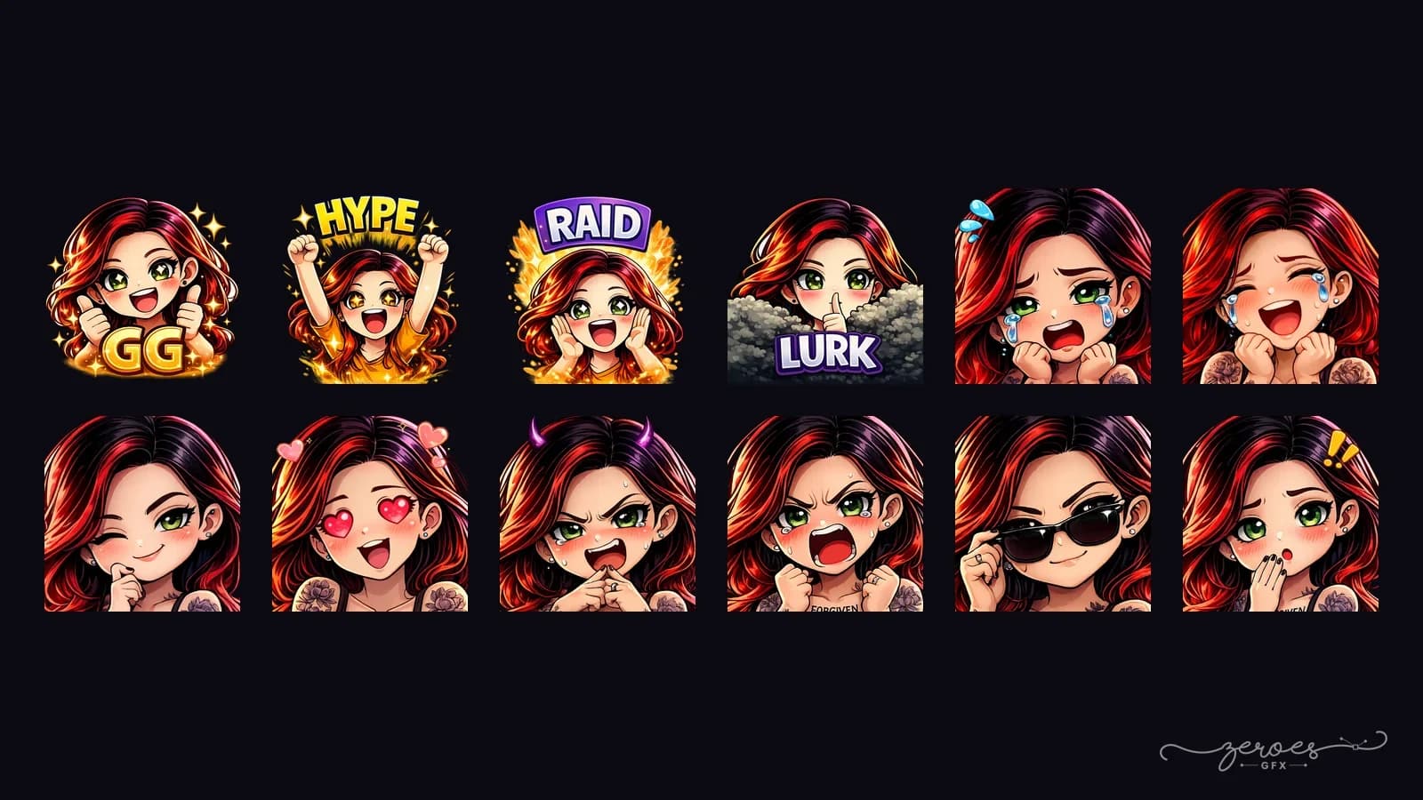 Emotes zer0oes