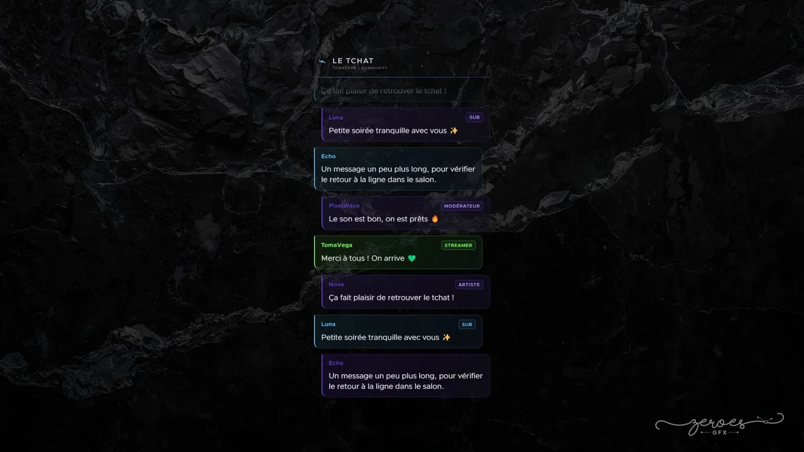 Community chat