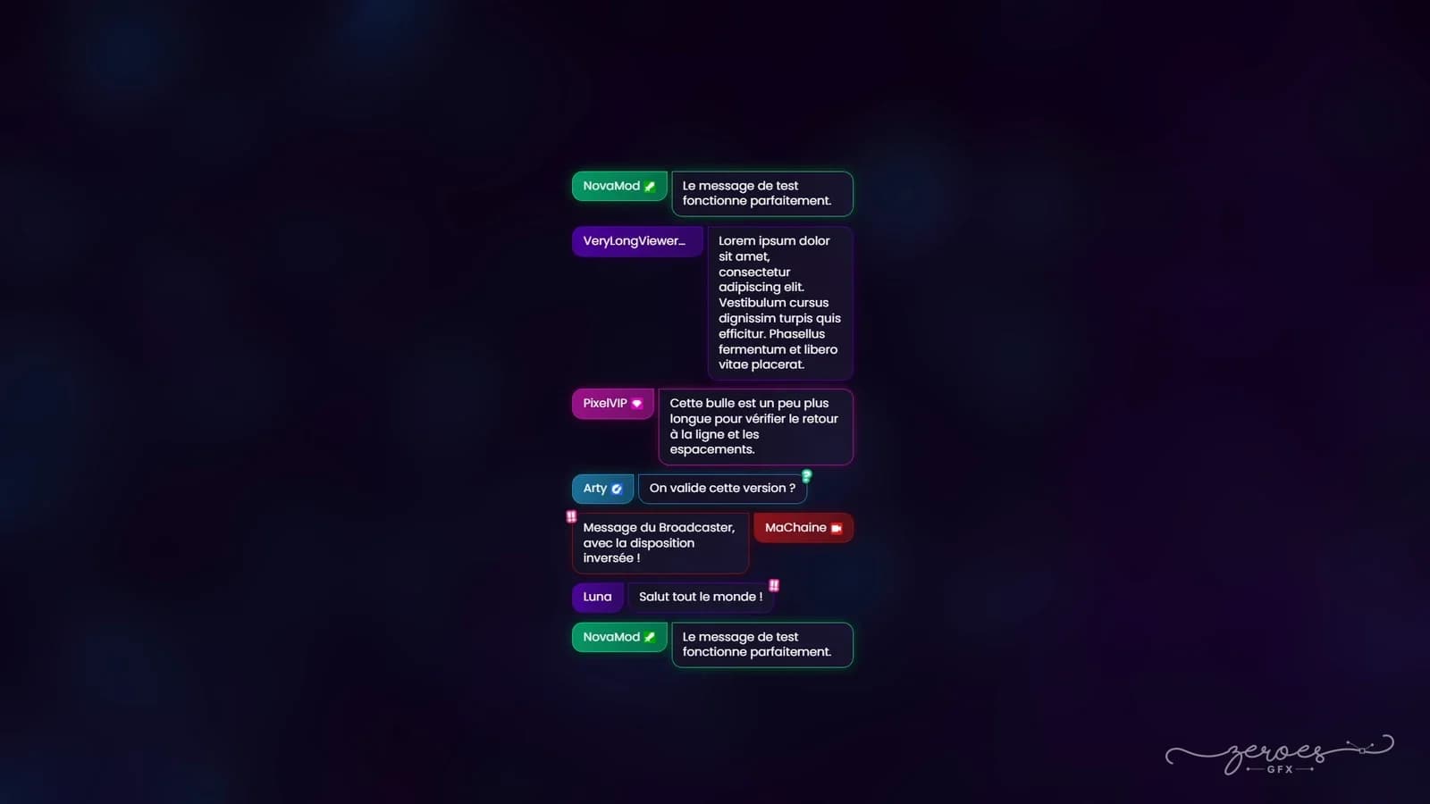 Neon chat